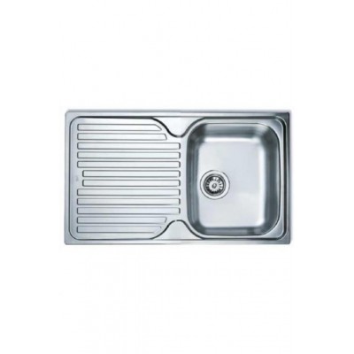 TEKA PRİNCESS 50 PASLANMAZ ÇELİK SOL EVYE 50X86 - SİFON DAHİL